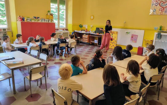 Una giornata speciale: la Dottoressa Gioia Negro incontra i bambini del Moiso